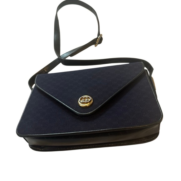 Gucci Midnight Blue and Black Shoulder Bag - Picture 5 of 16
